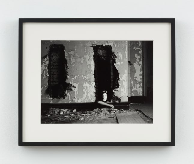 David Wojnarowicz
Arthur Rimbaud in New York (hole in wall), 1978-79/2004
silver print
14 x 18 ins.
35.6 x 45.7 cm