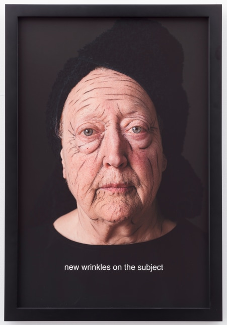Martha Wilson, new wrinkles on the subject, 2014
