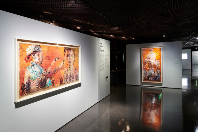 Musee du Quai Branly, Photographing the thread of memory, install 15