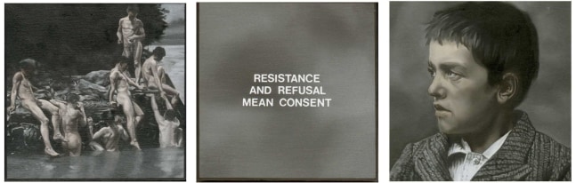Dotty Attie, Resistance and Refusal Mean Consent/boys, 2000
