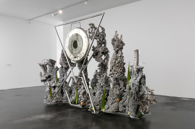 Installation View, Guadalupe Maravilla: Purring Monsters with Mirrors on Their Backs, Museum of Contemporary Art, Denver, CO. Photo by Wes Magyar