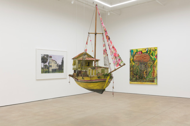 Hew Locke, Listening to the Land installation view 9