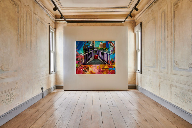 Installation view, Chris Daze Ellis - People and Places,&amp;nbsp;Sevil Dolmaci,&amp;nbsp;İstanbul, 2023. Image courtesy of Sevil Dolmaci.