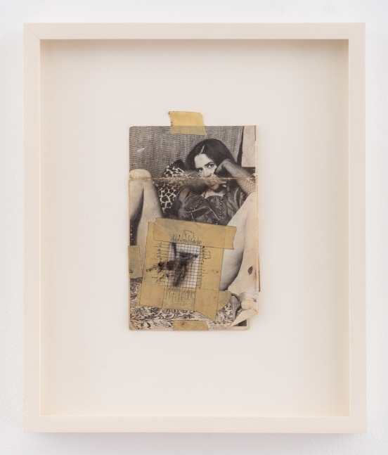 Betty Tompkins, Collage #10, 1976