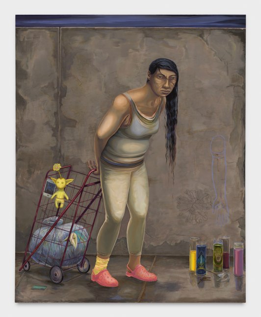 Aaron Gilbert
Goddess Walks Among Us Now, 2020
oil on canvas
60 x 48 ins.
152.4 x 121.9 cm