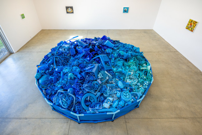 Art Omi, Portia Munson: Flood, 2022 install 2