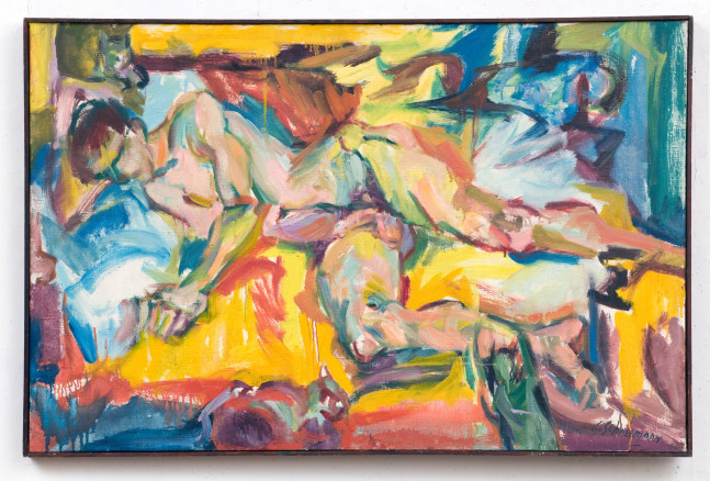 Carolee Schneemann, Personae: JT and Three Kitch's, 1957