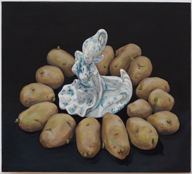Portia Munson, Mermaid Dish with Potatoes, 2005