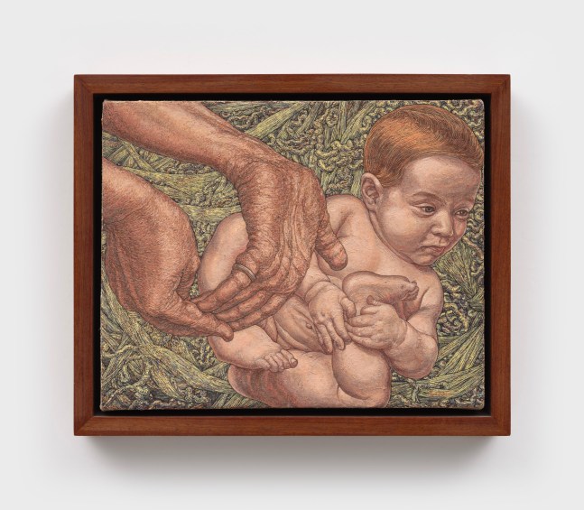 Katharine Kuharic
Untitled, 1994
oil on linen
9 3/4 x 11 1/2 x 2 ins.
24.8 x 29.2 x 5.1 cm