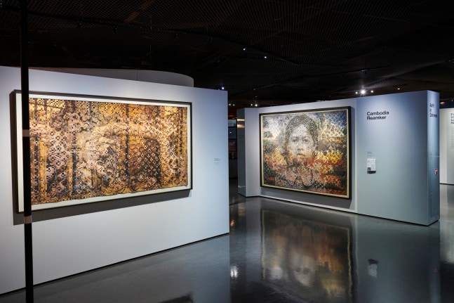 Musee du Quai Branly, Photographing the thread of memory, install 9