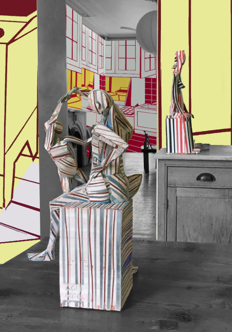 Ann Agee, Madonna of the Girl Child, Kitchen view 2