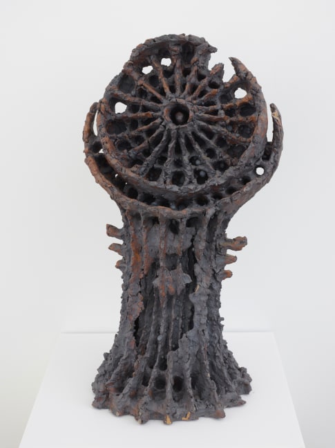 Martin Wong
Untitled (MW Was Here), April 1970
ceramic
22 x 11 x 9 ins.
55.9 x 27.5 x 22.9 cm