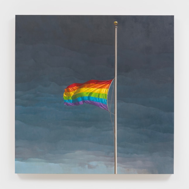 Joe Houston
Rainbow, 2024
oil on linen
39 7/8 x 39 7/8 x 2 ins.
78.4 x 101.3 x 5.2 cm