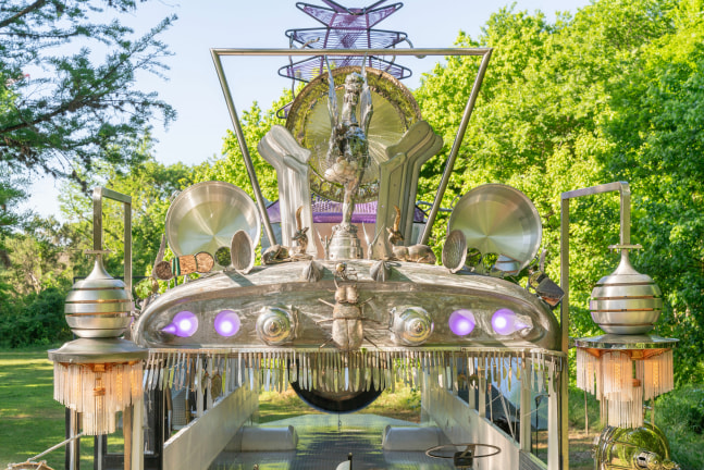 Guadalupe Maravilla: Mariposa Rel&amp;aacute;mpago, The Contemporary Austin, TX, April 4, 2024 &amp;ndash; November 3, 2024 (Installation View). Courtesy the artist and P&amp;middot;P&amp;middot;O&amp;middot;W, New York and The Contemporary Austin. Photo by Alex Boeschenstein.