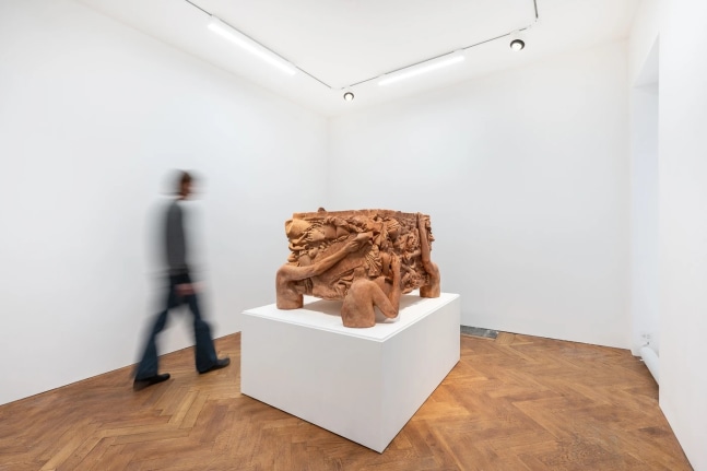 Installation view, Clementine Keith-Roach &amp;amp; Christopher Page: Earth Sky Body Ruins, Ben Hunter, London, UK, 2023. Image courtesy of Ben Hunter.&amp;nbsp;