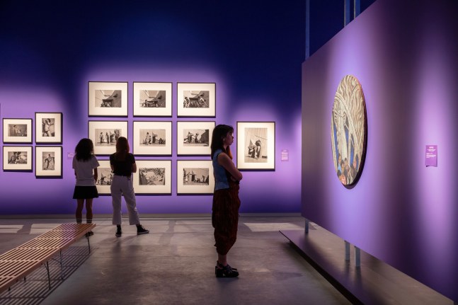 Installation view, 24th Biennale of Sydney, Ten Thousand Suns, 2024, Chau Chak Wing Museum, University of Sydney. Photograph: David James.