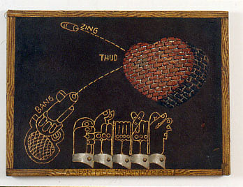 Martin Wong, A Near Miss, 1983