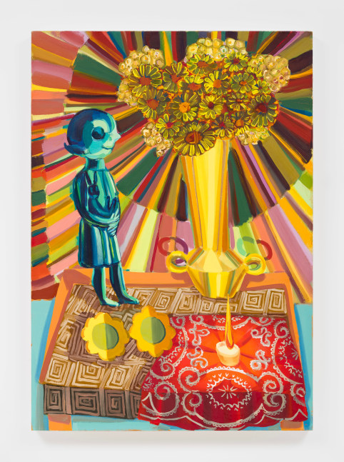 Judith Linhares
Flame, 2024
oil on linen
44 x 31 ins.
111.8 x 78.7 cm