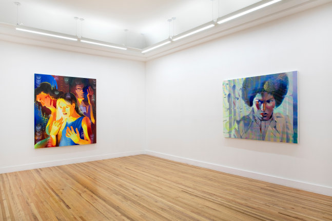 Installation view, Robin F. Williams: Watch Yourself, Mor&amp;aacute;n Mor&amp;aacute;n, Mexico City, 2023. Image courtesy of Mor&amp;aacute;n Mor&amp;aacute;n.&amp;nbsp;