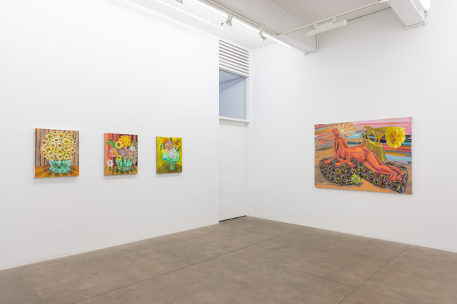 Judith Linhares, Hearts on Fire install 9