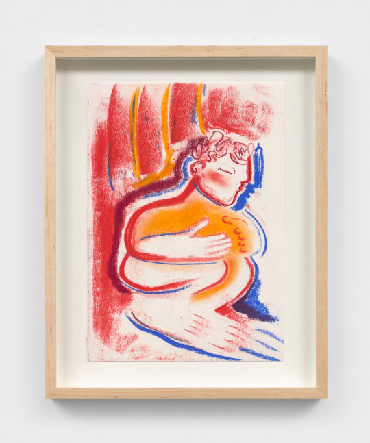 Daniel Correa Mej&amp;iacute;a
El movimiento solar, 2023
pastel on paper
14 7/8 x 11 3/8 ins.
37.8 x 28.8 cm