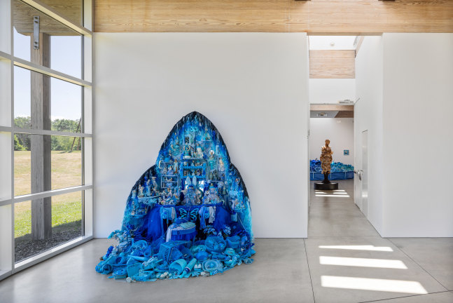 Art Omi, Portia Munson: Flood, 2022 install 7