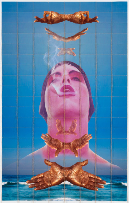 Hunter Reynolds, Patina du Prey Mourning of Kathleen White Healing Hands on the Beach, 2015