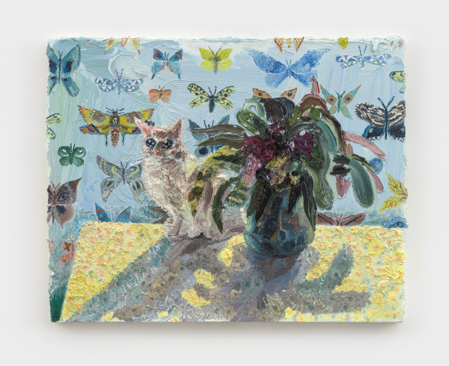 Allison Schulnik, Olive #2, 2019