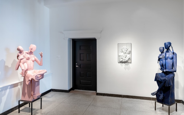 Ann Agee: Madonna of the Girl Child (Installation View) Currier Museum of Art, Manchester, NH, March 7 &amp;ndash; June 5, 2025. Photo: Morgan Karanasios.