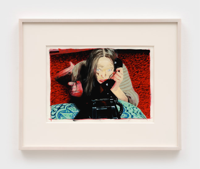 Robin F. Williams
I Spit on Your Grave 2, 2022
gouache on paper
image: 9 1/4 x 13 3/8 ins. (23.5 x 34 cm)
frame: 18 x 22 1/2 x 1 1/2 ins. (45.7 x 57.1 x 3.8 cm)