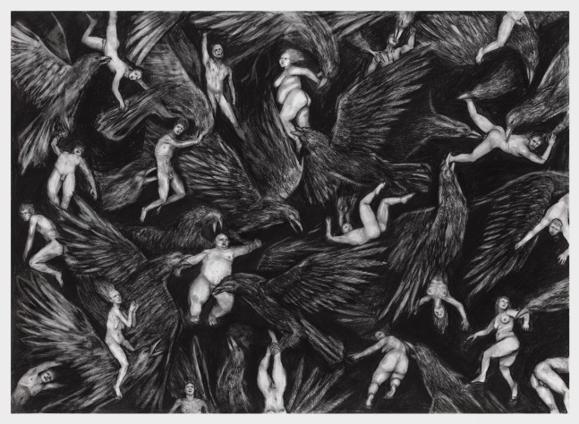 Carlos Motta, The Fall of the Damned (Ravens), 2021