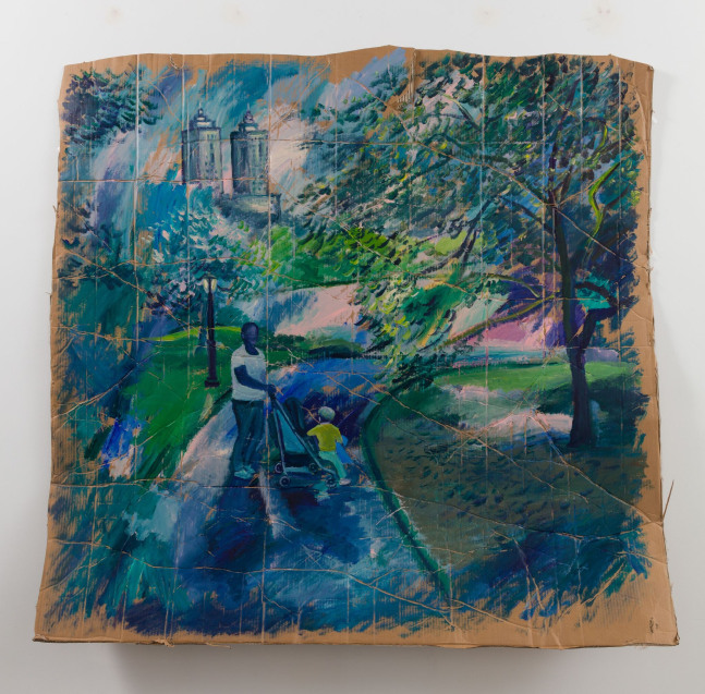 Ramiro Gomez, On Cherry Hill (Central Park), 2018