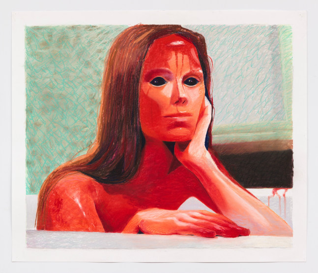 Robin F. Williams
Stepford Carrie, 2023
pastel and colored pencil on paper
36 x 42 ins.
91.4 x 106.7 cm