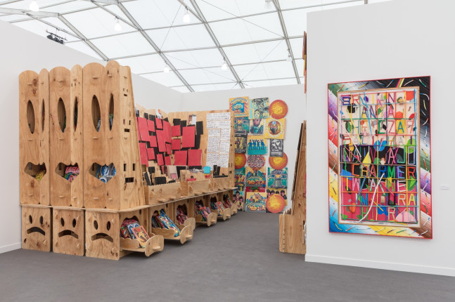 Frieze NY 2019 install 2