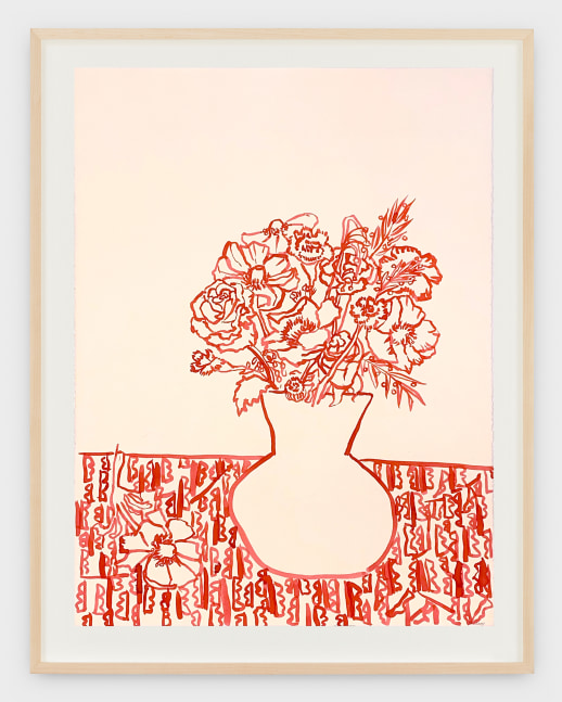 Judith Linhares, Untitled (Flower Study), 2004