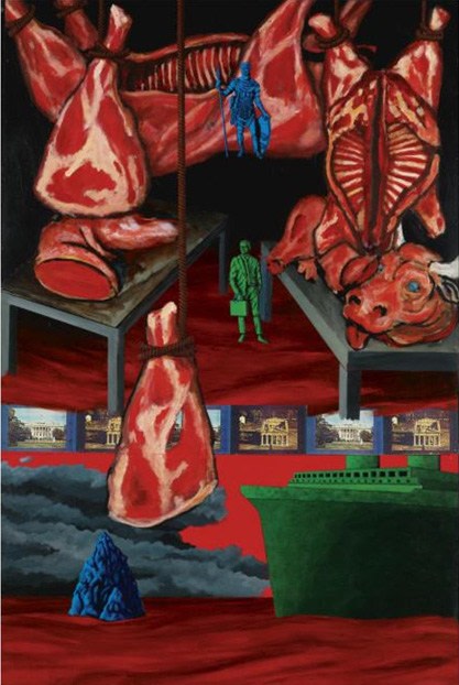 David Wojnarowicz, North/South: The New Legionaires, 1986