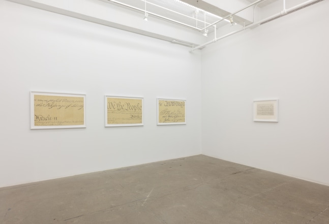 Betty Tompkins, Will She Ever Shut Up? install 8