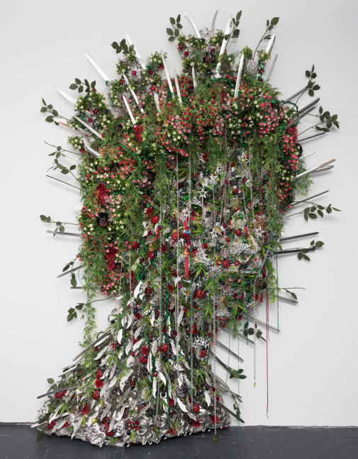 Hew Locke
Koh-i-noor, 2005
mixed media on wood base
116 x 86 x 25 ins.
294.6 x 218.4 x 63.5 cm