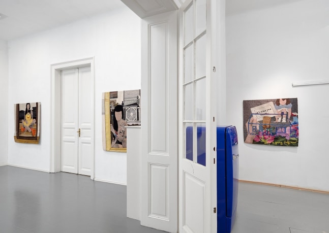 Deep Inside in the Safest Place (Installation view), Longtermhandstand, Budapest, Hungary, January 31 &amp;ndash; March 15, 2025. Photo: &amp;Aacute;ron Weber / All images copyright and courtesy of the artist, Longtermhandstand.