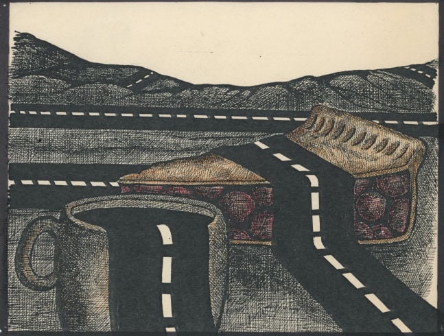 David Wojnarowicz, Untitled (Highway Diner), c.1979