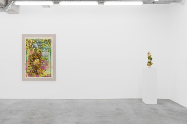 Raw Materials (Installation View) Almine Rech, Brussels, Belgium, March 7 - April 13, 2024. Courtesy of the artist and Almine Rech Gallery. Photo credit: Hugard &amp;amp; Vanoverschelde Photography.