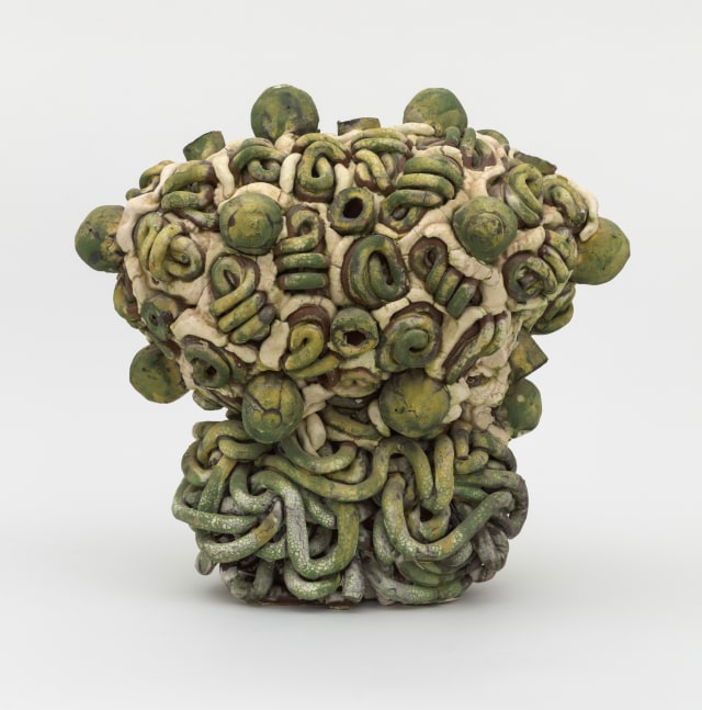 Annabeth Rosen
Untitled (Souvenir #35), 2005
fired ceramic
15 1/2 x 17 x 10 ins.
39.4 x 43.2 x 25.4 cm