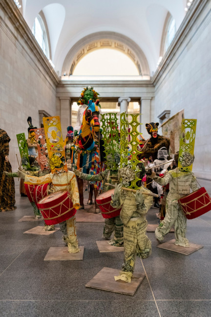 Installation View,&amp;nbsp;Hew Locke: The Procession, Tate Britain,&amp;nbsp;London, UK.&amp;nbsp;Photo by&amp;nbsp;Joe Humprhys