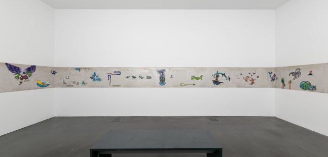 Installation View, Guadalupe Maravilla: Purring Monsters with Mirrors on Their Backs, Museum of Contemporary Art, Denver, CO. Photo by Wes Magyar