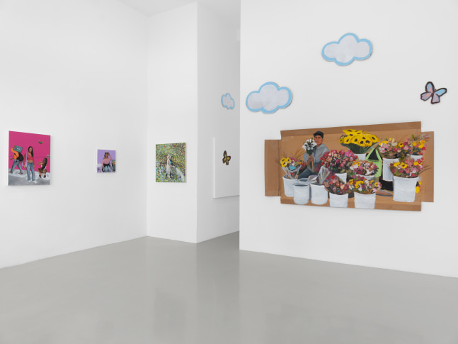 Butterfly Dream (Installation View) Charlie James Gallery, Los Angeles, CA, April 19 &amp;ndash; May 31, 2025. Photo: Yubo Dong