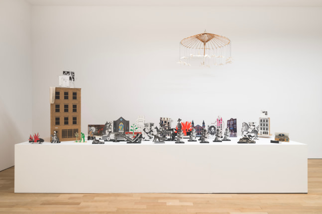 Anton van Dalen
Avenue A Cut-Out Theatre Props, 1995-2015
wood, graphite, c-print
dimensions variable