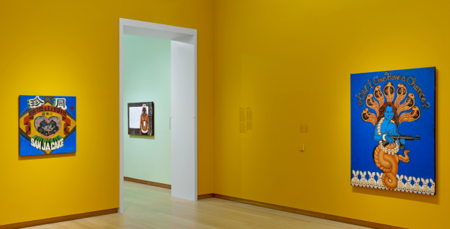 Installation views,&amp;nbsp;Martin Wong: Malicious Mischief, Stedelijk Museum Amsterdam, 2023. Photo: Peter Tijhuis