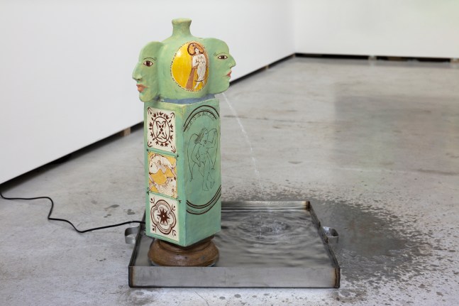 The snake sings backwards (Installation View) Lodos Gallery, Condo Mexico City, Mexico, April 11 &amp;ndash; May 25, 2024. Photo: Ramiro Chaves.