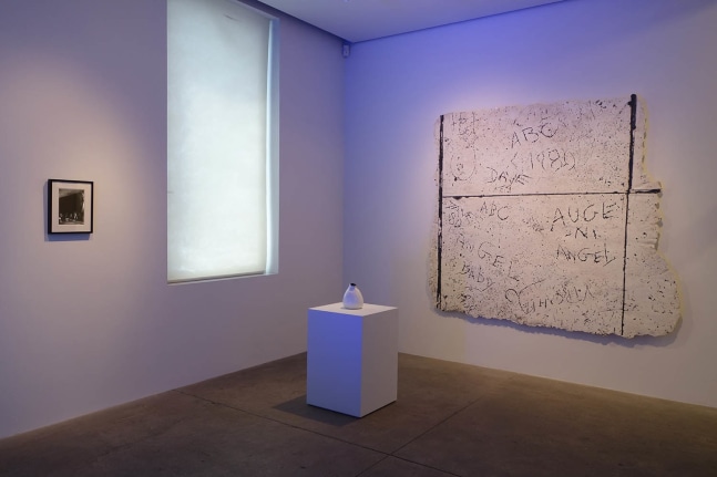 Visual Notes for an Upside Down World, install 8