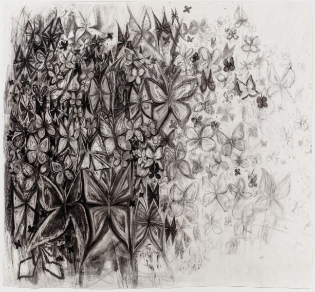 Aurel Schmidt, Untitled (Butterflies 1), 2017